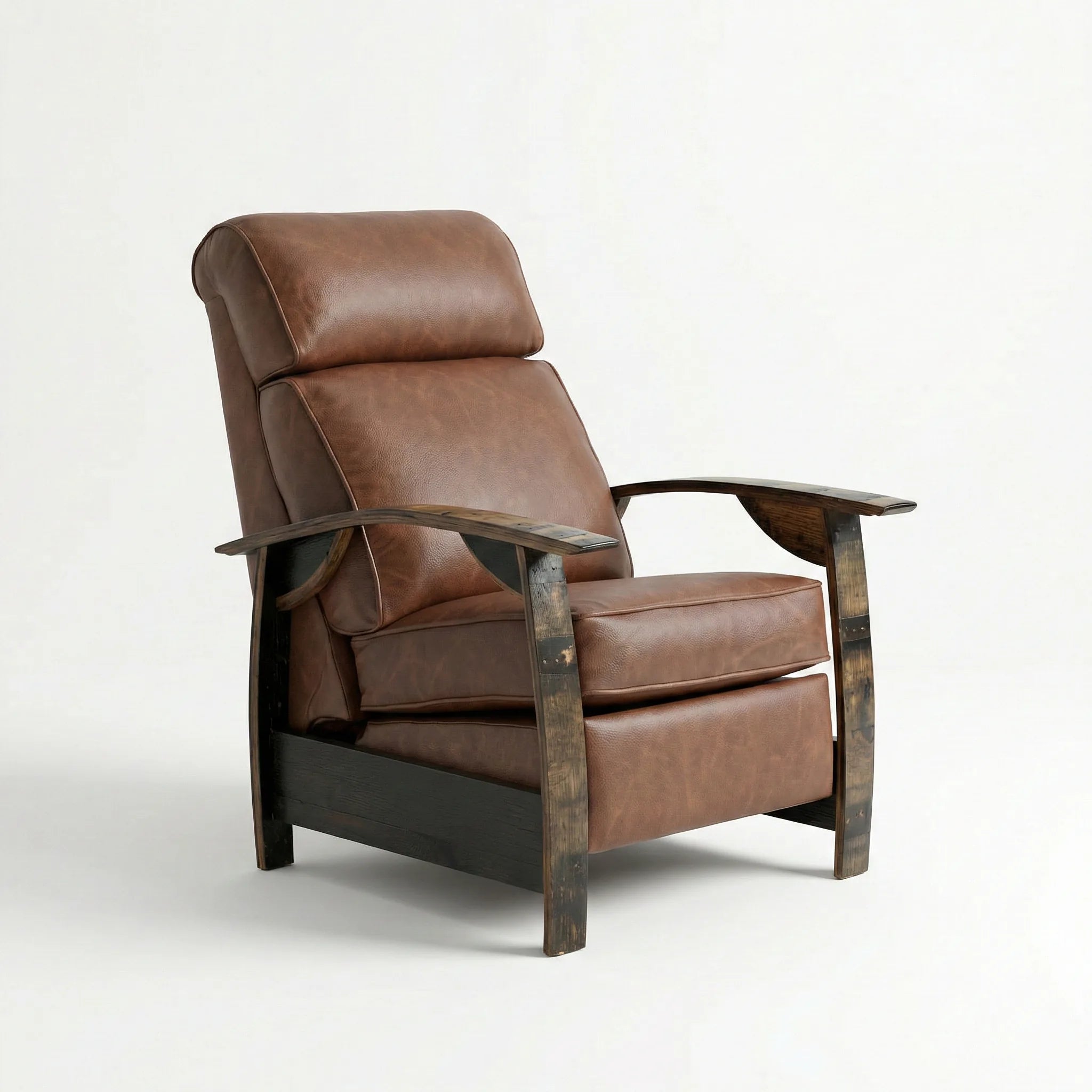 Bad Ass Whiskey Barrel Recliner, Saloon Whiskey