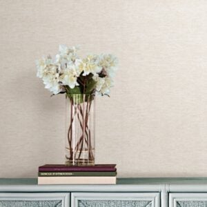 Tide Water Cream Textured Wallpaper — COD0610N