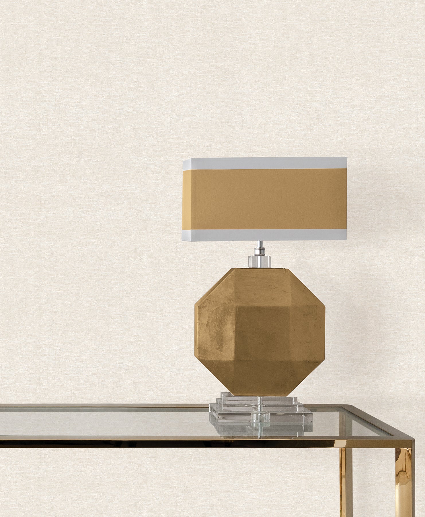 Tide Water Cream Textured Wallpaper — COD0610N