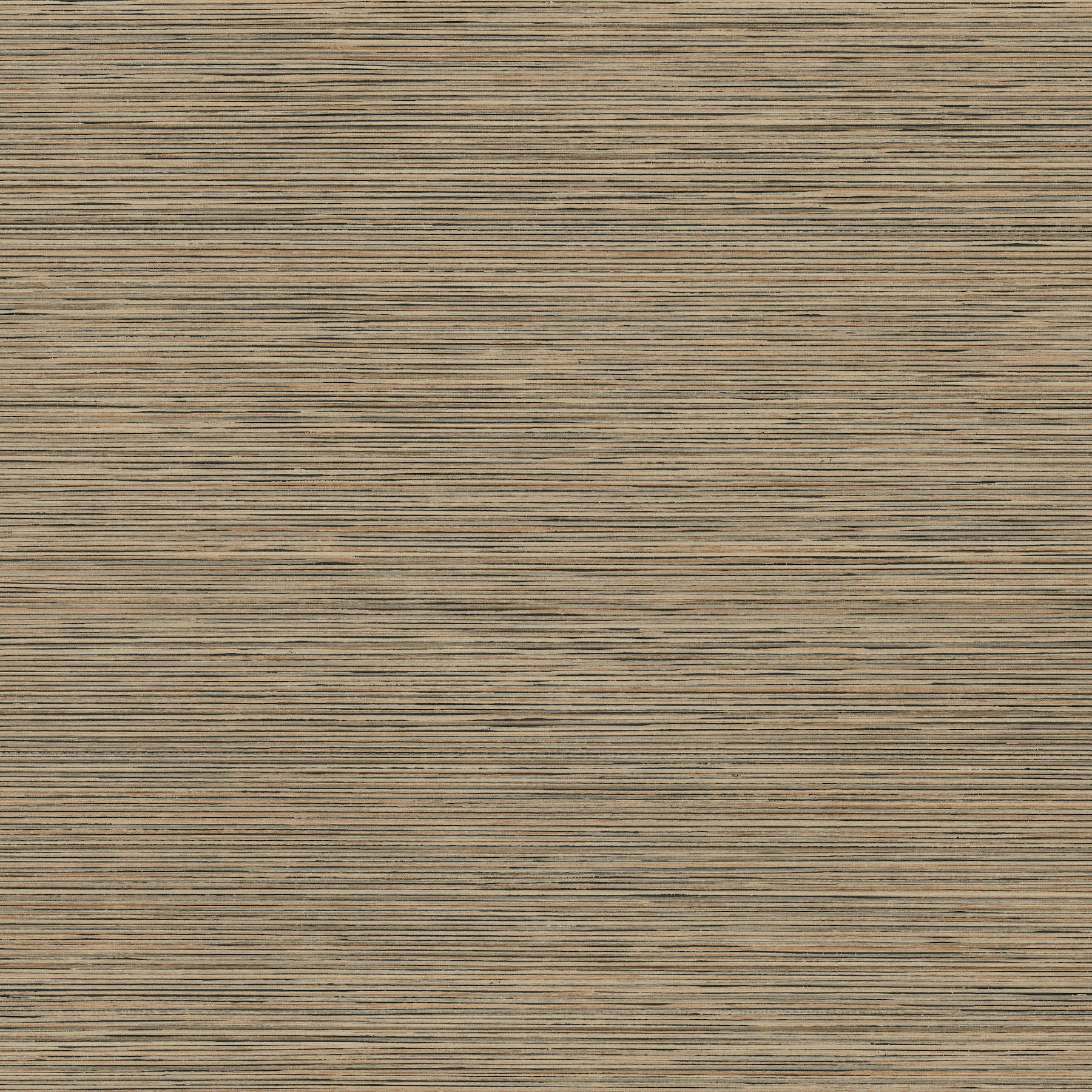 Stacked Bamboo Chestnut Stripe Wallpaper — COD0634N
