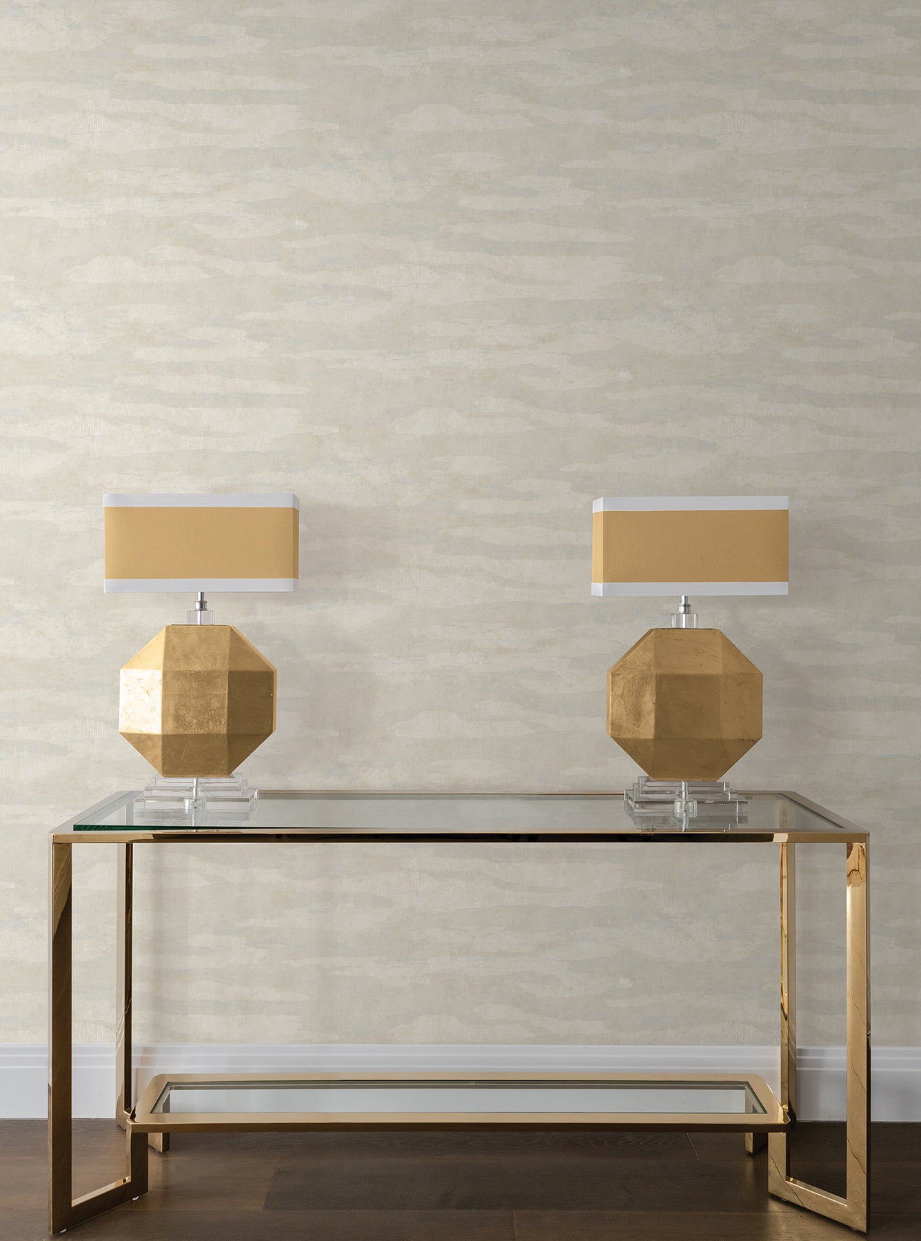 Misty Dreams Light Grey Abstract Wallpaper — COD0653N