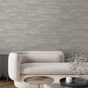 Misty Dreams Grey Abstract Wallpaper — COD0654N