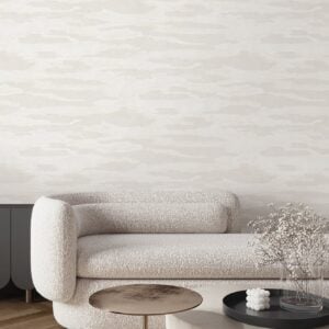 Misty Dreams Dove Abstract Wallpaper — COD0655N