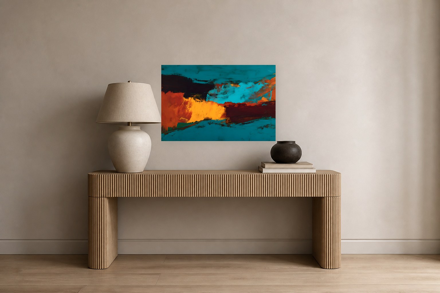 Harbour Heat II shown in a room