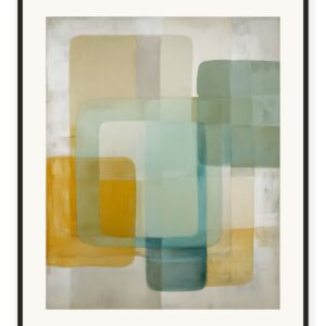 Glass Squares Gold artwork