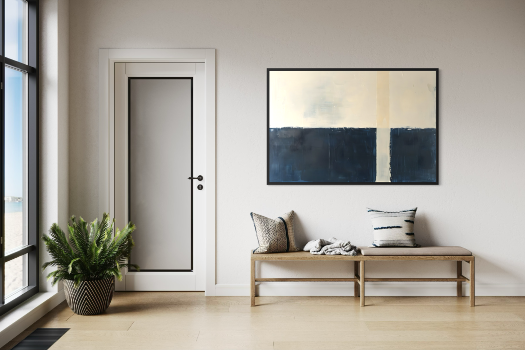 Cut Field — room and artwork preview