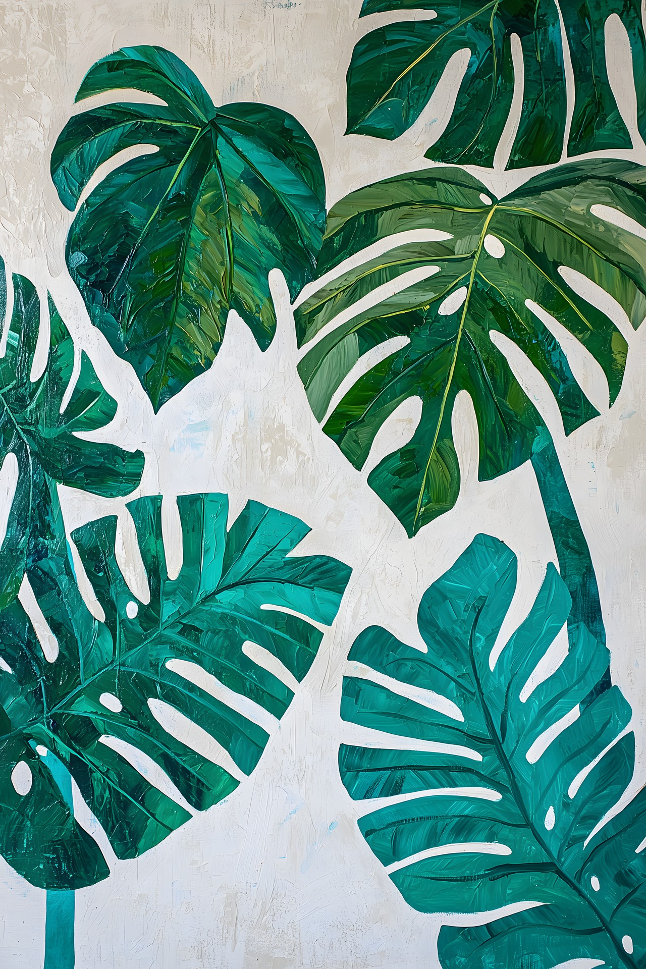 Architectural Monstera Study IV