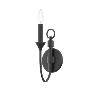 Troy Lighting Cate Wall Sconce in Forged Iron