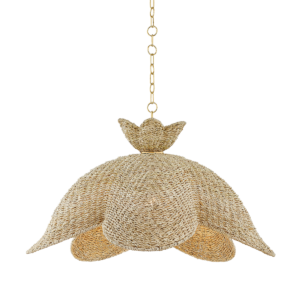 Mitzi Solie Pendant in Aged Brass