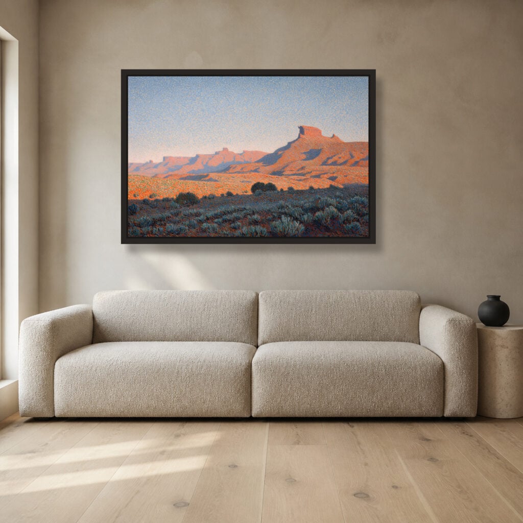 Mesa Light — room and artwork preview