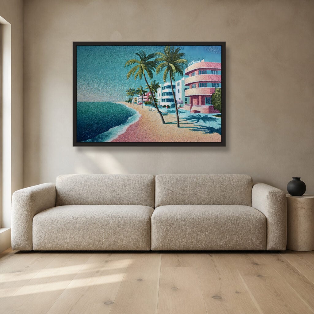 Deco Shore — room and artwork preview